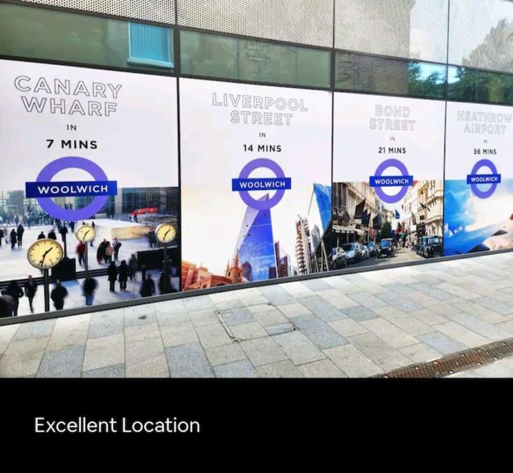 Snuggle Inn - Riverside Apartments - Views Over Looking London River Thames, Close To O2 Arena, London Excel, London City Airport, Thames Clipper- River Boat Service, Woolwich Ferry, Onsite Parking, Twin Room Option Available Екстериор снимка