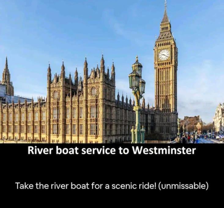 Snuggle Inn - Riverside Apartments - Views Over Looking London River Thames, Close To O2 Arena, London Excel, London City Airport, Thames Clipper- River Boat Service, Woolwich Ferry, Onsite Parking, Twin Room Option Available Екстериор снимка