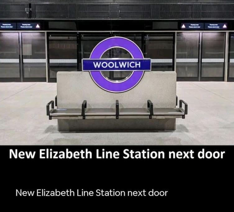 Snuggle Inn - Riverside Apartments - Views Over Looking London River Thames, Close To O2 Arena, London Excel, London City Airport, Thames Clipper- River Boat Service, Woolwich Ferry, Onsite Parking, Twin Room Option Available Екстериор снимка